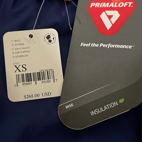 FREE PEOPLE FP Movement Power House Puffer oversized in Navy Marin NWT Sz XS/S - Picture 6 of 16